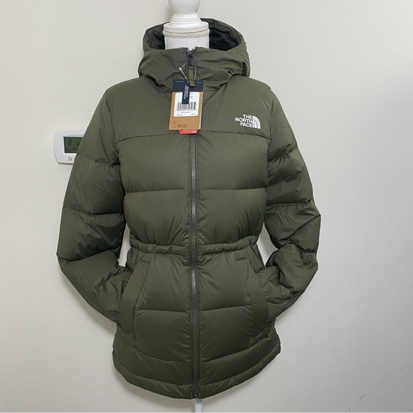 The North Face Jackets & Blazers - The North Face Women's Ux Down Parka Hooded Puffer New Taupe Green S M L XL XXL